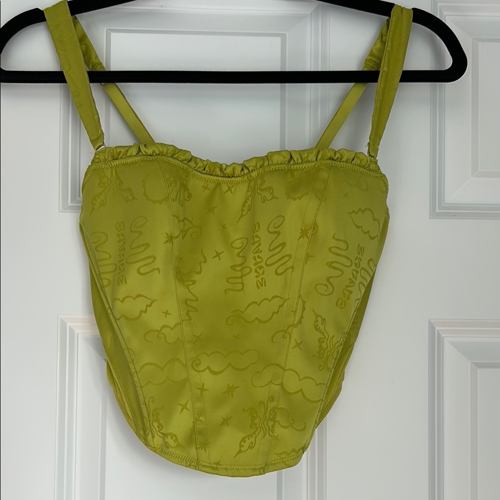 Savage X Fenty heavenly satin bustier
